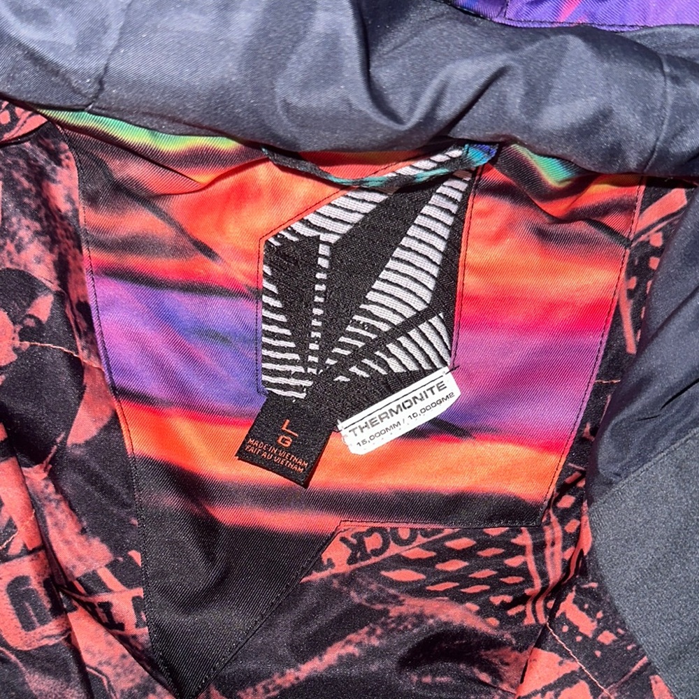 Volcom Multicolor Striped Jacket - Picture 3 of 4